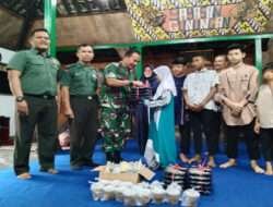 Kodim Solo, Raih Pahala Ramadhan Dengan Berbagi Paket Takjil Untuk Yatim