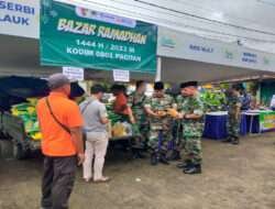 Kodim 0801/Pacitan Gelar Bazar Murah, Ini Kata Dandim