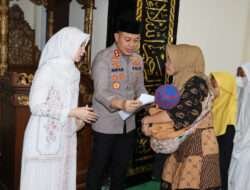 Peringati Nuzulul Quran 1444 H, Polres Gresik Memberikan Santunan Anak Yatim