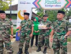 Momentum Bulan Ramadhan 1444 H, Dandim 0801/Pacitan Pimpin Langsung Bagi-Bagi Takjil