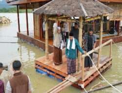 Dandim 0801/Pacitan Hadiri Acara Tasyakuran Peresmian Masjid Apung Pacitan