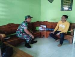 Babinsa Kratonan Komsos Dengan Tokoh Masyarakat