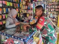 Babinsa Danukusuman Motivasi & Sambangi Pelaku UMKM