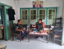 Komsos Dengan Ketua RT, Babinsa Jayengan Eratkan Silahturahmi