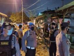 Polres Gresik Sisir Jalanan Antisipasi Gangguan Kamtibmas Jelang Lebaran