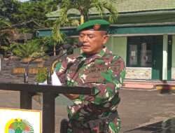 Jadi Irup Upacara 17an, Kasdim 0801/Pacitan Bacakan Amanat Panglima TNI