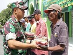 Kodim Probolinggo Serahkan Zakat Fitrah