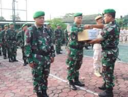 Bentuk Perhatian Pimpinan, Dandim Ngawi Bagikan Bingkisan Lebaran Dari Kasad Dan Kodim 0805/Ngawi