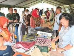Kodim 0726/Sukoharjo Gelar Bazar Murah untuk Warga Masyarakat Sambut Hari Raya Idul Fitri