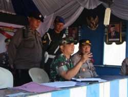 Dandim Pantau Pos Pengamanan dan Pelayanan Lebaran