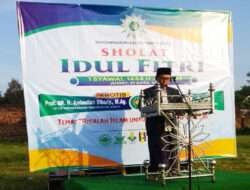Pelaksanaan Sholat Idul Fitri Hari Jum’at, Warga Muhammadiyah di Stadion Tanggul Jember