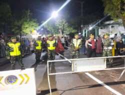 Kodim 0805/Ngawi dan Polres Ngawi Laksanakan Apel Pengamanan Malam Takbiran