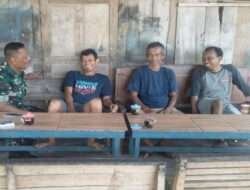 Pererat Hubungan Emosional, Babinsa Jatisrono Jalin Komsos Dengan Mitra Karib