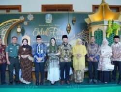 Dandim 0801/Pacitan Hadiri Acara Halal Bihalal Bersama Gubernur Dan Wagub Jatim.
