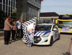 Polres Gresik Berangkatkan 4 Bus Balik Mudik Tujuan Semarang Dan Jakarta