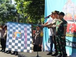 Dandim Berangkatkan Peserta Balik Mudik Gratis