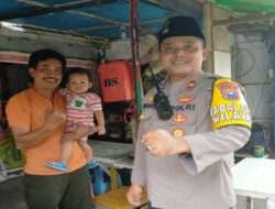 Kapolsek Tambaksari Laksanakan Giat Sambang Warga Karanggayam Teratai