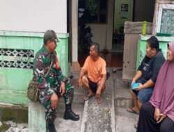 Masih Dalam Nuansa Lebaran Babinsa Danukusuman Komsos dengan Warga Binaan