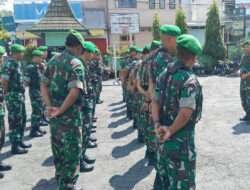 Peringatan Hari Buruh Internasional, Personil Kodim Wonogiri Di Siagakan