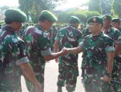 Dandim Pimpin Apel Dan Halal Bihalal Bersama Anggota