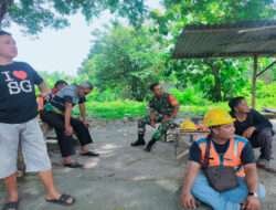 Menjalin Silahturahmi dengan Tomas, Wujud Kedekatan Babinsa dengan Warga