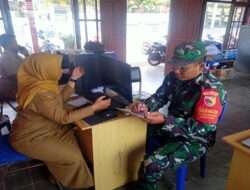 Perbaharui Data, Babinsa Koramil 0805/10 Sine Puldata Ter Di Wilayah Binaannya
