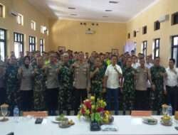 Perkuat Soliditas Dan Sinergitas TNI-Polri, Kodim 0801/Pacitan Bersama Polres Pacitan Menggelar Silaturahmi