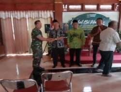 Babinsa Jayengan Hadiri Halal Bi Halal Perangkat Kelurahan, RT dan RW