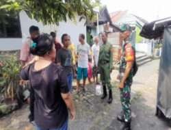 Babinsa Datang, Suasana Tegang Pun Hilang