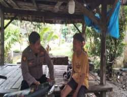 Pastikan Harkamtibmas, Bhabinkamtibmas Lakukan Sambang Desa Binaan