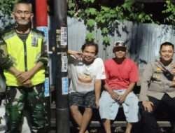 Giat Patroli Sambang Warga Jagiran kapolsek Tambaksari memberikan edukasi dan Himbauan