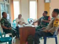 Pererat Silaturahmi, Babinsa Koramil 0801/02 Kebonagung Komsos Dengan Warga