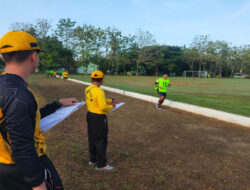 Tingkatkan Kemampuan Fisik Prajurit, Kodim 0801/Pacitan Gelar Tes Garjas Periodik I TA. 2023