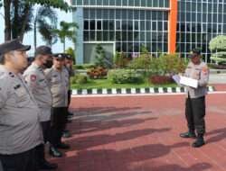 Polres Gresik Berangkatkan Puluhan Personel BKO Pilkades Serentak di Kabupaten Bangkalan