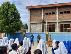 Tanamkan Patriotisme Sejak Dini, Babinsa Ajarkan Wasbang