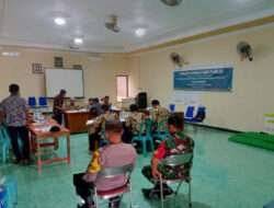 Pastikan Berjalan Aman Dan Lancar, Sertu Supardi Monitor Kegiatan yang Di Laksanakan Diwilayahnya