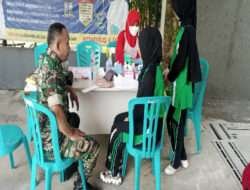 Wujudkan Wilayah Binaan Yang Sehat Babinsa Klego Sambangi Puskesmas