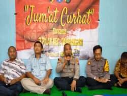 Giat Jumat Curhat Kapolsek Tambaksari bersama Warga Kapas lor Wetan