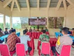 Jelang Pilkades Serentak, Danramil 0801/02 Hadiri Rapat Pembentukan Panitia dan Pengawas