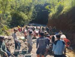 Danramil Puhpelem : Melalui TMMD Bangkitkan Kebersamaan Dan Semangat Gotong Royong