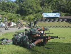 Pertajam Kemampuan Dasar Prajurit, Kodim Boyolali Gelar Latihan Menembak