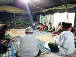 Membaur Dengan Warga, Satgas TMMD Reguler Ke-116 Kodim 0735/Surakarta Gelar Yasinan dan Doa Bersama