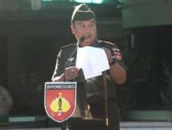 Pimpin Upacara 17an, Dandim 0728/Wonogiri Bacakan Amanat KASAD