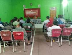 Baurdata Koramil Puhpelem, Hadiri Pembinaan Tagana Warga Kelurahan Giriharjo