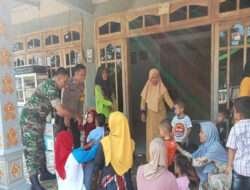 Babinsa Dampingi Kegiatan Posyandu di Wilayah Binaannya