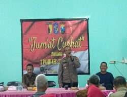 Kapolsek Tambaksari Laksanakan Jumat Curhat di Lebak Permai