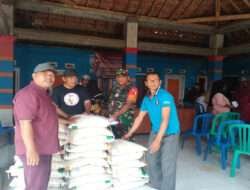 Koramil Kotaanyar Kawal dan Amankan Penyaluran Bantuan Pangan