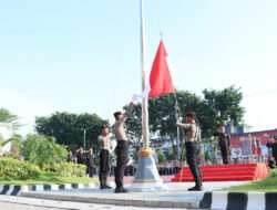 HUT Kebangkitan Nasional Ke 115, Polres Gresik Gelar Upacara