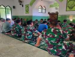 Dukung Keberhasilan dan Kesuksesan Atlet Kodam V/Brawijaya, Kodim 0801/Pacitan Gelar Doa Bersama