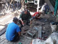 Koramil Kademangan Komsos Dengan Pelaku Usaha